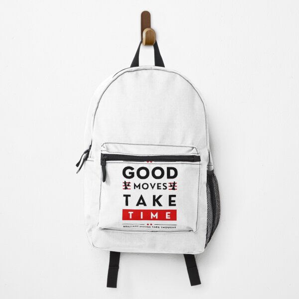 Item preview, Good Moves Take Time - Black designed and sold by ChessiShop.