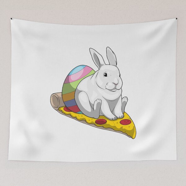 Artikelvorschau, Hase Ostern Osterei Pizza entworfen und verkauft von Snabdesign84.