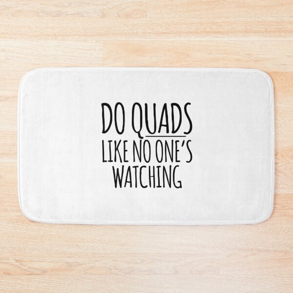 Item preview, Do quads like no one's watching designed and sold by EarlyTees.