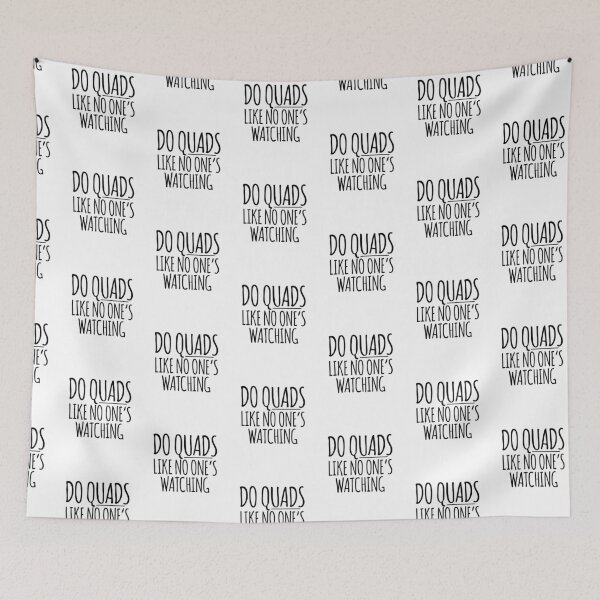 Item preview, Do quads like no one's watching designed and sold by EarlyTees.