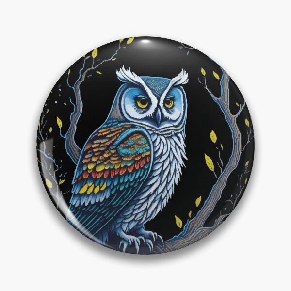Item preview, Cartoon Characters | Colorful OWL | Comic Birds | InkSorcerer designed and sold by InkSorcerer.