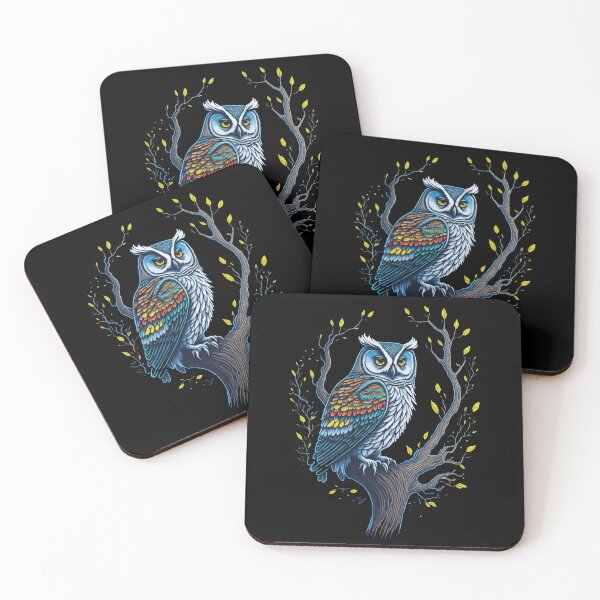 Item preview, Cartoon Characters | Colorful OWL | Comic Birds | InkSorcerer designed and sold by InkSorcerer.