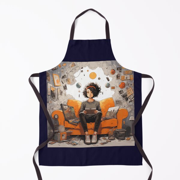 Item preview, Stop Overthinking Girl For Psychotherapist's room designed and sold by CoolMantras.