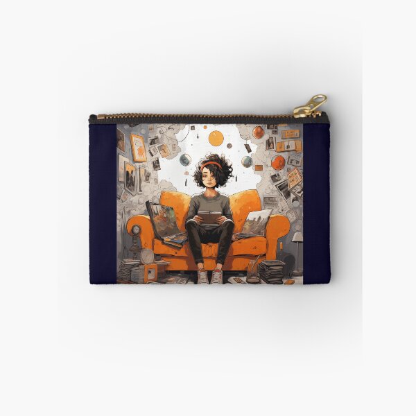 Item preview, Stop Overthinking Girl For Psychotherapist's room designed and sold by CoolMantras.
