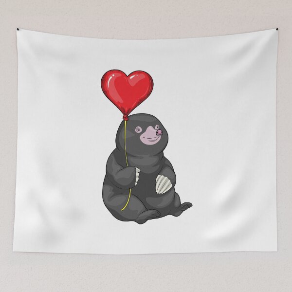 Item preview, Mole Heart Balloon designed and sold by Snabdesign84.