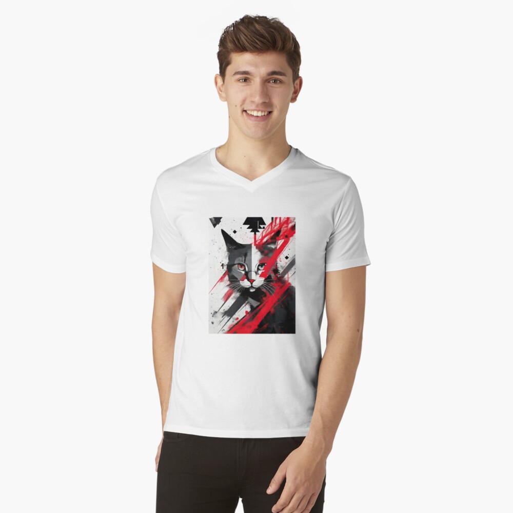 Item preview, V-Neck T-Shirt designed and sold by bsilvia.