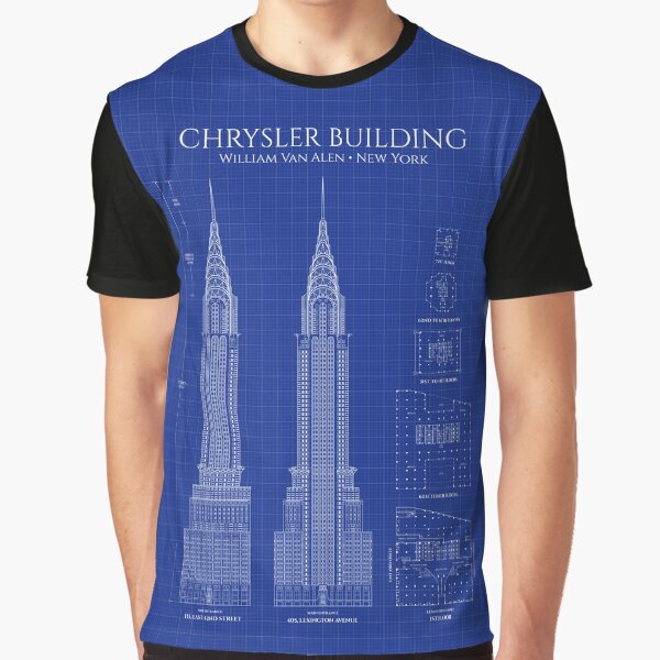 Item preview, Chrysler Building (Blueprint) designed and sold by BGALAXY.