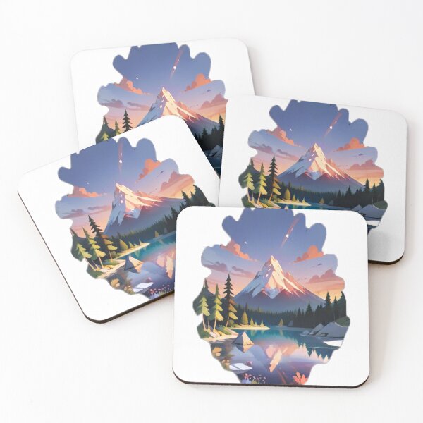 Item preview, icy mountain paradise designed and sold by HawiseRosso.