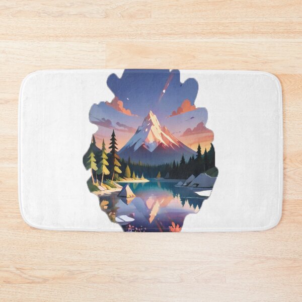 Item preview, icy mountain paradise designed and sold by HawiseRosso.