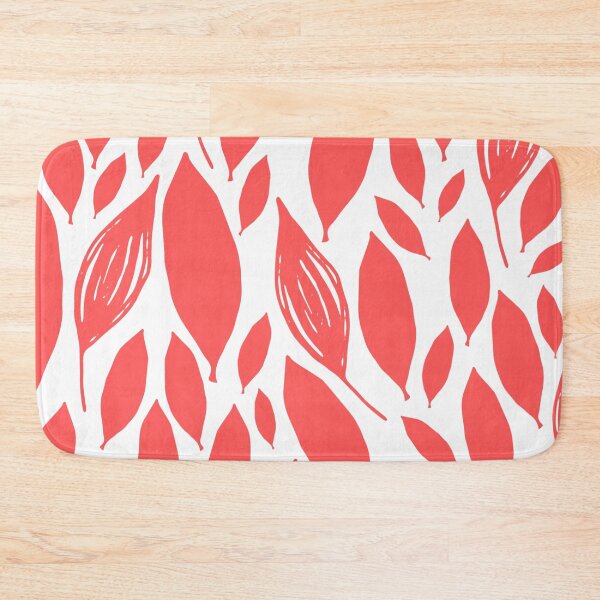 Item preview, Pink Red Leaf Patter Design designed and sold by stuffsforyou2.