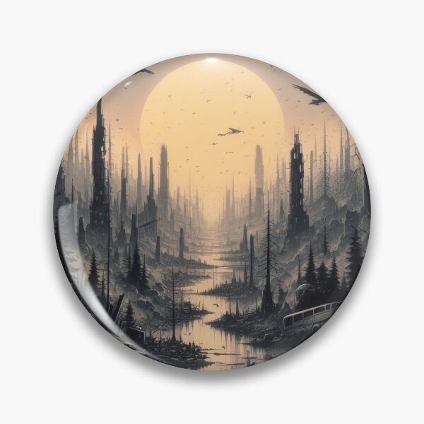 Item preview, Postapocalyptic landscape  designed and sold by siljeberg.