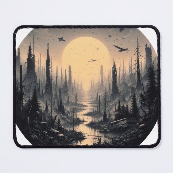 Item preview, Postapocalyptic landscape  designed and sold by siljeberg.