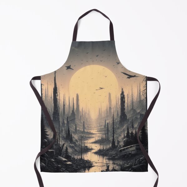 Item preview, Postapocalyptic landscape designed and sold by siljeberg.