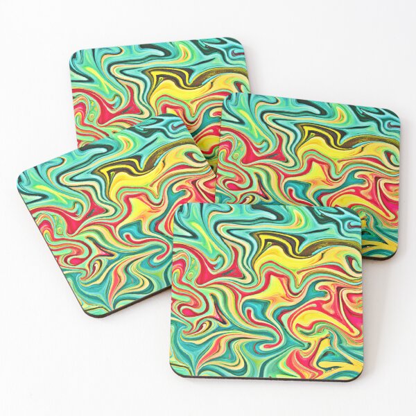 Item preview, Colorful Elegance Abstract Pattern designed and sold by Health And Fitness Posts e-Store.