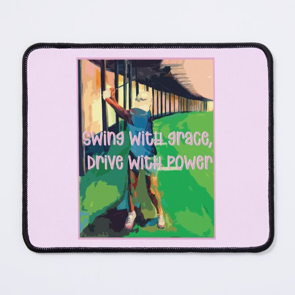 Item preview, Swing with grace, drive with power For golf fans designed and sold by MagdaKlosArt.