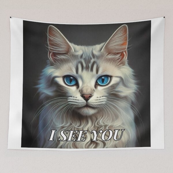 Item preview, Cat that sees everything VII designed and sold by Visual Arts Sławomir Grzanek.