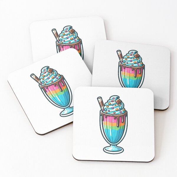 Item preview, Colorful Milkshake  designed and sold by siljeberg.