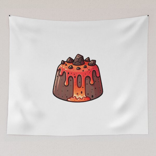 Item preview, Lava Cake Volcano with Chocolate Chunks designed and sold by UmbrellaStudio1.