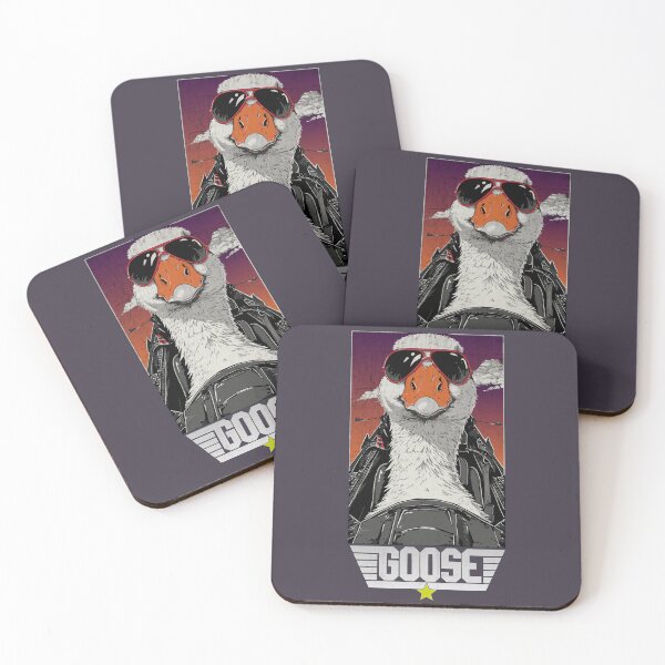 Item preview, Aviator Goose Flight Commander Art designed and sold by Sir Meow Meow.