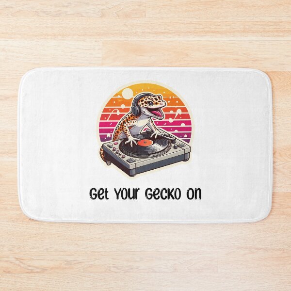 Item preview, Leopard Gecko DJ Music  designed and sold by DinoKate.