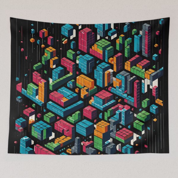 Item preview, City of Cubes designed and sold by EnigmaGallery.