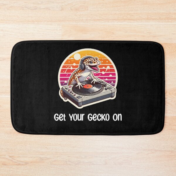 Item preview, Gecko DJ Music Leopard Gecko  designed and sold by DinoKate.