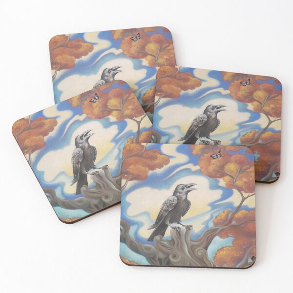 Item preview, Raven with butterflies designed and sold by Stacey5151.