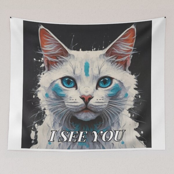 Item preview, Cat that sees everything XI designed and sold by Visual Arts Sławomir Grzanek.