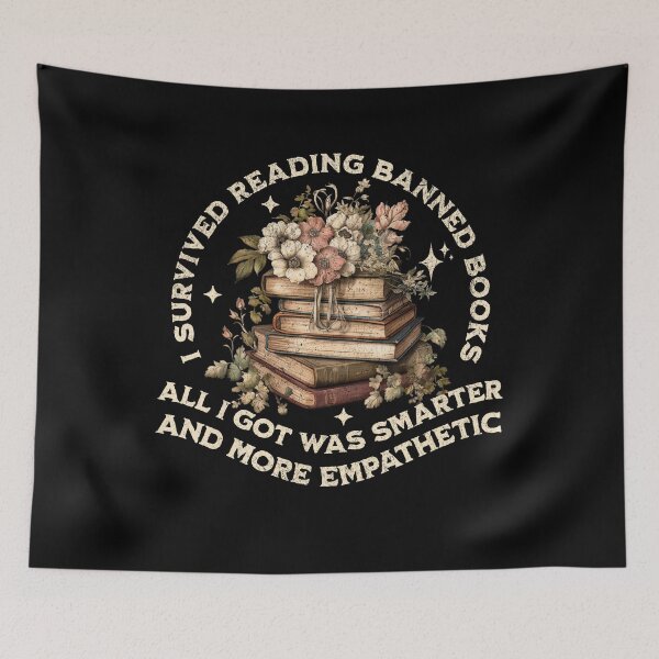 Item preview, I Survived Reading Banned Books. Funny Reading Banned Books designed and sold by ahmed2751989.