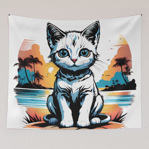Item preview, Beautiful cat designed and sold by entinta2.