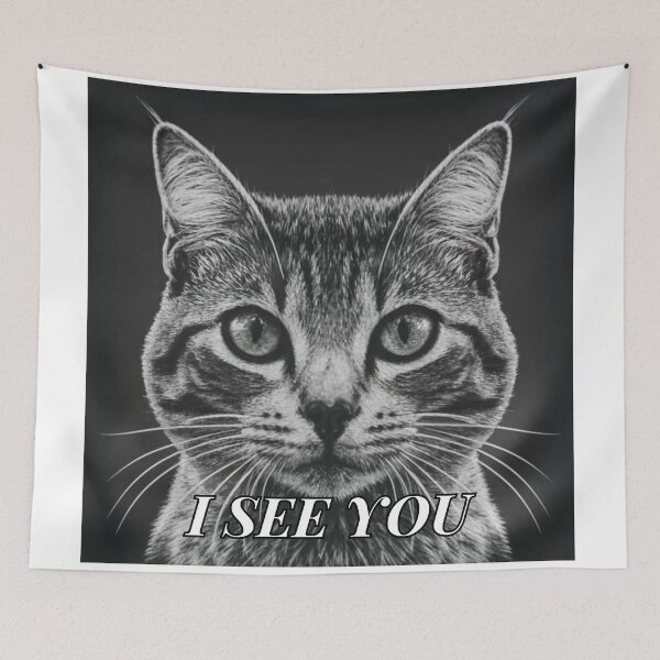 Item preview, Cat that sees everything XIII designed and sold by Visual Arts Sławomir Grzanek.