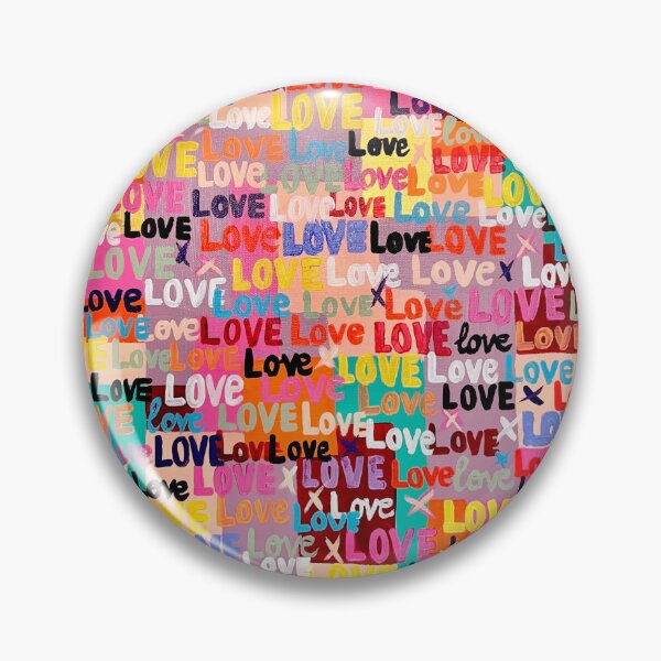 Item preview, Love letters acrylic painting on canvas designed and sold by ChrystineH.