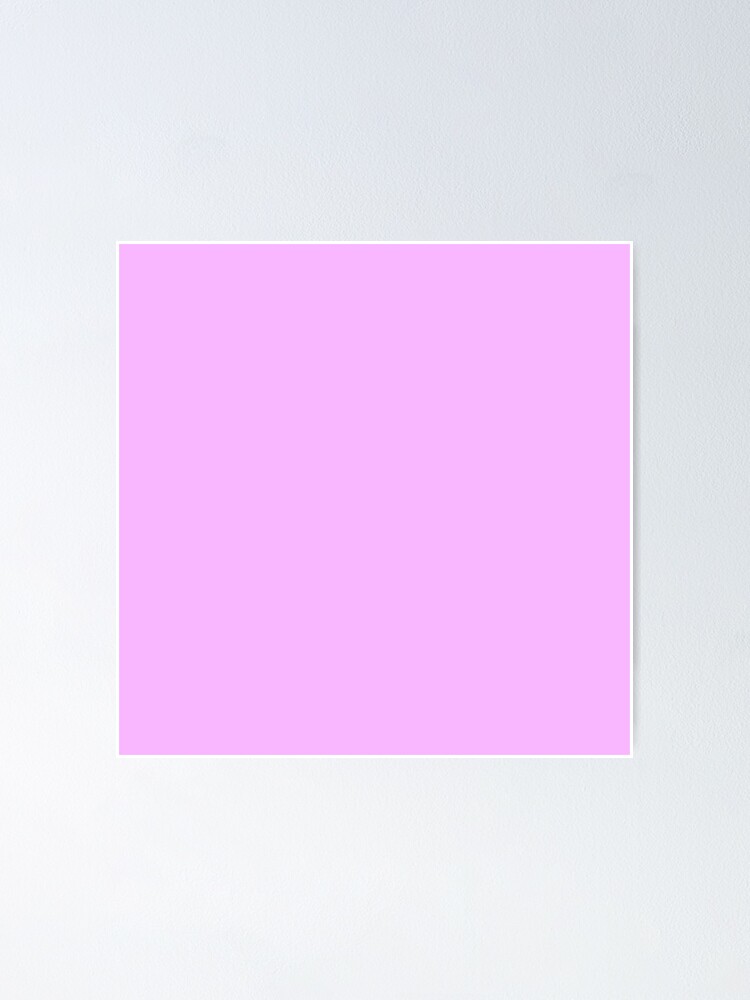 Light Pink Poster for Sale by SolidColors