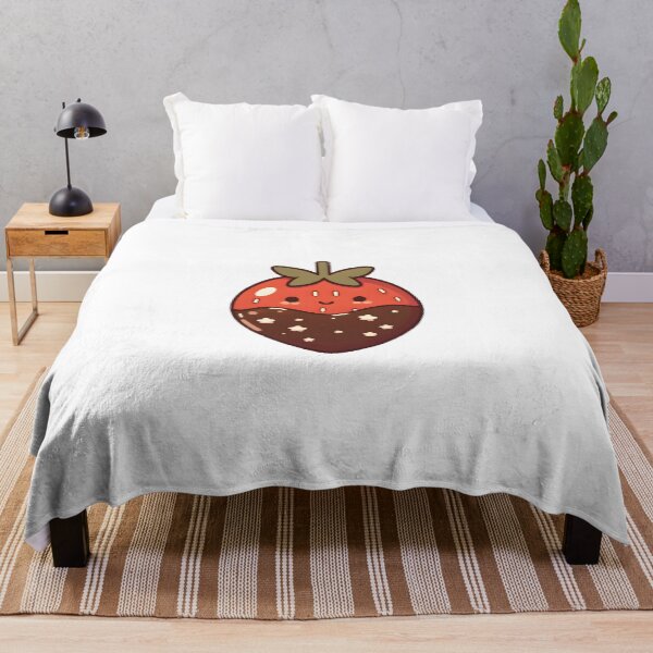 Item preview, Cute Chocolate-Dipped Strawberry designed and sold by UmbrellaStudio1.