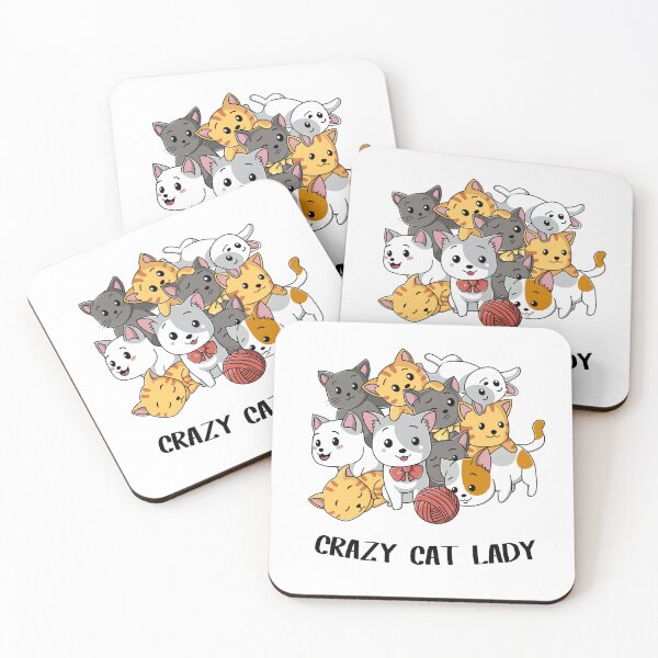Item preview, CRAZY CAT LADY designed and sold by MARRTDESIGN.