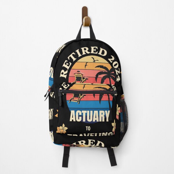Item preview, Retired Actuary 2024. Tropical Sunset Retirement Vibes Design designed and sold by johnharry3.