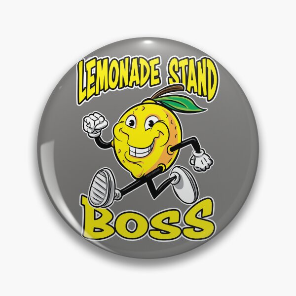 Item preview, Lemon Running Lemonade Stand Boss designed and sold by eShirtLabs.