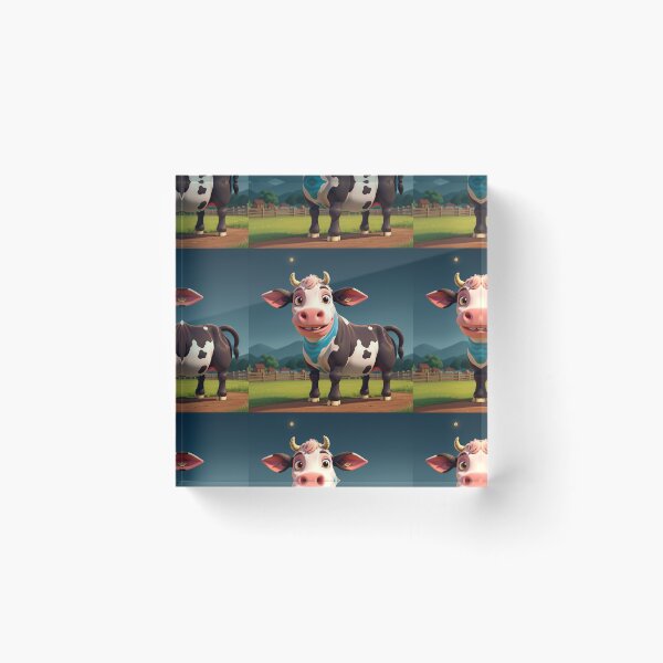 Item preview, A Friendly Cow designed and sold by Brestylefire.