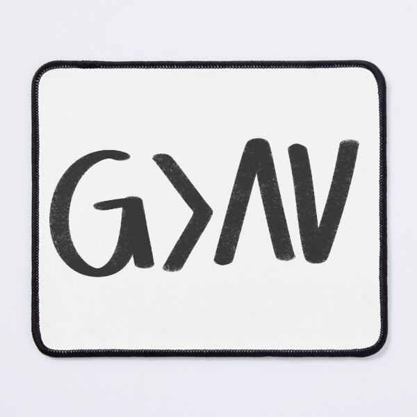 Item preview, G>^v (God is greater than the highs and the lows) designed and sold by catabethh.