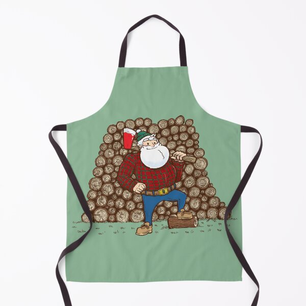 Item preview, Lumberjack Santa designed and sold by nickv47.
