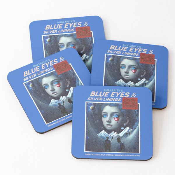 Item preview, Blue Eyes and Silver Linings Artwork designed and sold by Dualarity.
