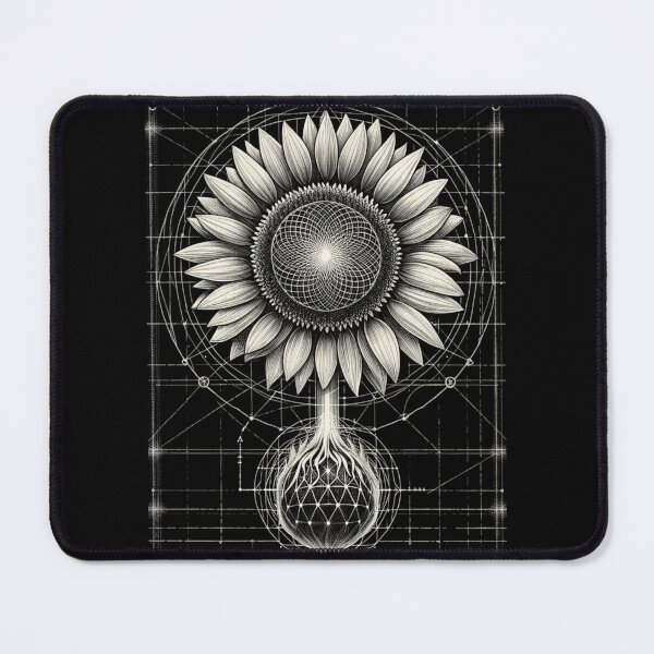 Item preview, Sunflower Fire Blueprint designed and sold by bluepawprint.