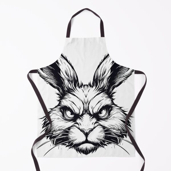 Item preview, Angry Rabbit Face designed and sold by siljeberg.