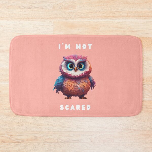 Item preview, Funny owl is not afraid designed and sold by KarakitAI.