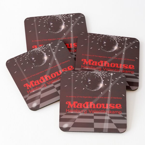 Item preview, Madhouse Hamburg Dancefloor Red Edition designed and sold by UnnecessaryLuck.