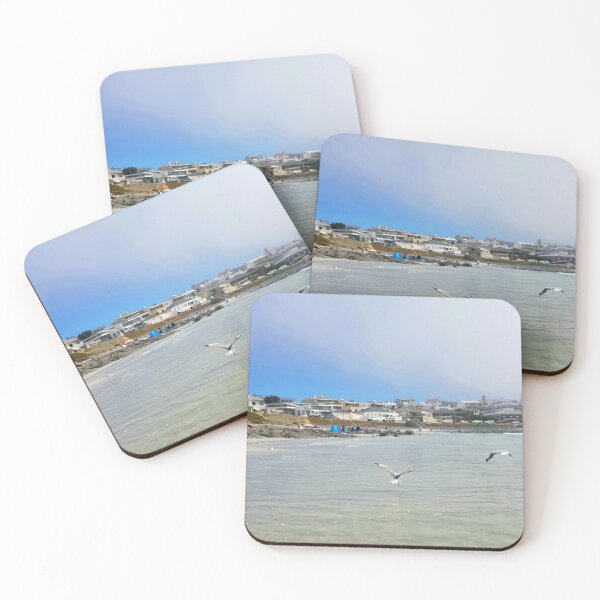Item preview, Seagulls flying on Yzerfontein  designed and sold by Blissfully-MK.