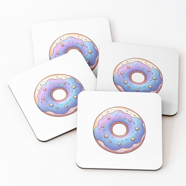 Item preview, Galactic Glazed Donut with Star Sprinkles designed and sold by UmbrellaStudio1.