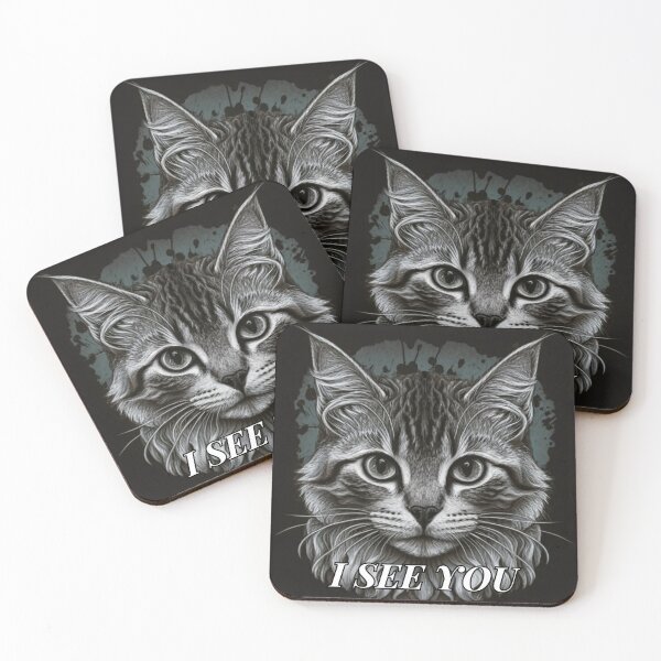 Item preview, Cat that sees everything XVIII designed and sold by Visual Arts Sławomir Grzanek.
