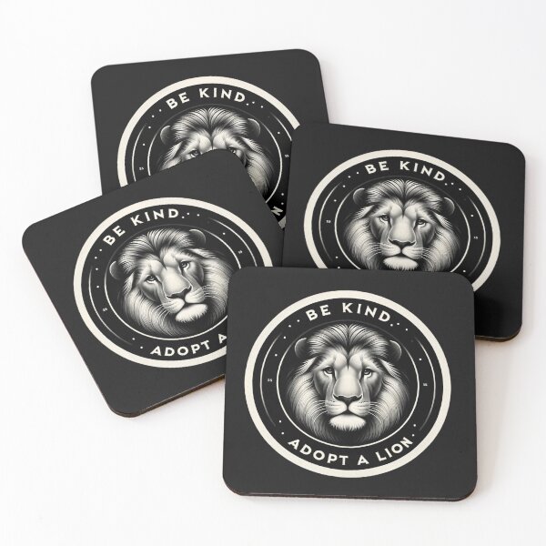 Item preview, Be Kind, Adopt a Lion designed and sold by Graffiti-Space.