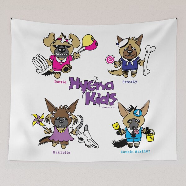 Item preview, Hyena kids, 4-Up designed and sold by Peg Drew That.